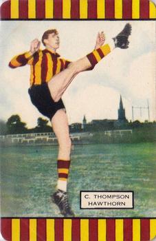 1954 Coles Victorian Footballers Series 2 #NNO Clayton Thompson Front